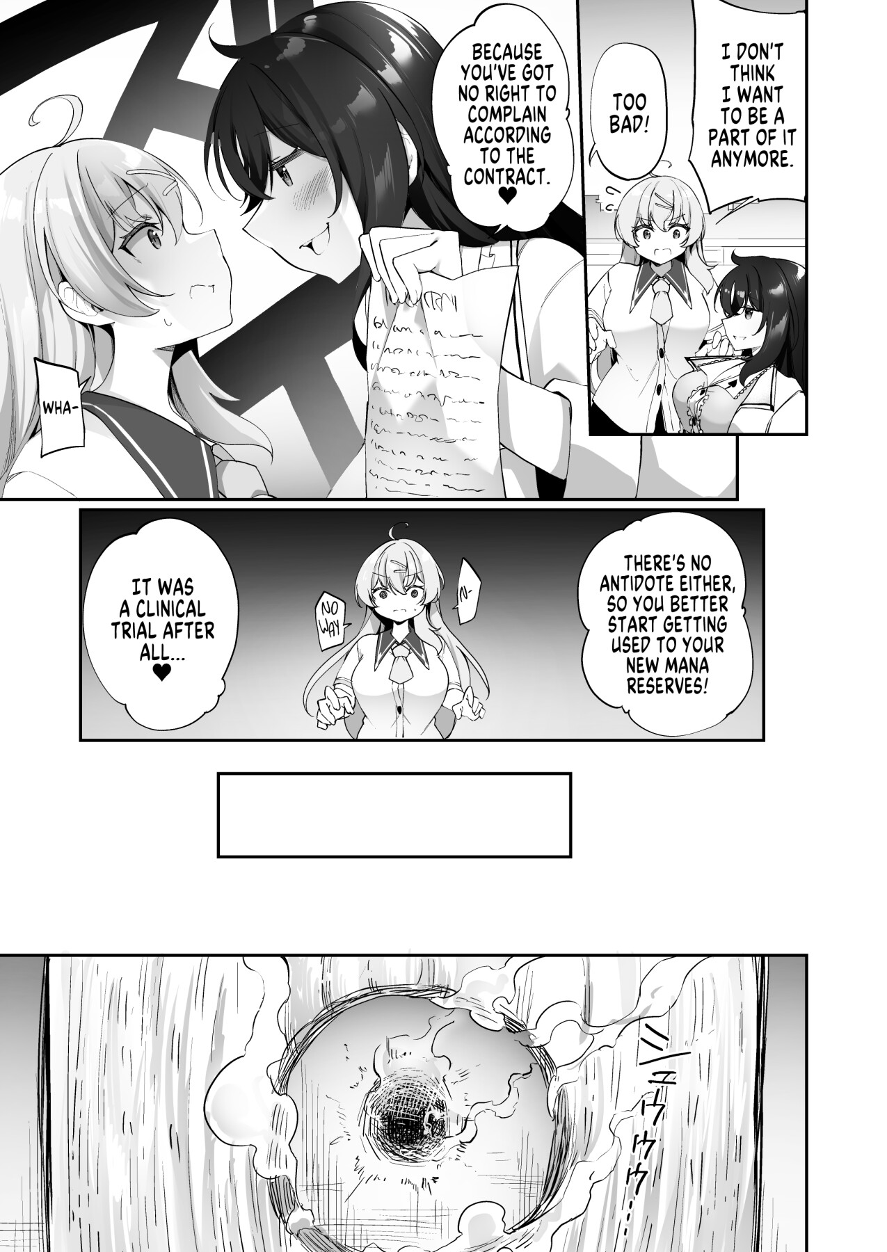 Hentai Manga Comic-New TS Drug! My Life As a Female Magic Student-Read-6